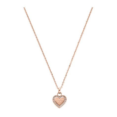 Rose Gold Heritage Heart Pendant 